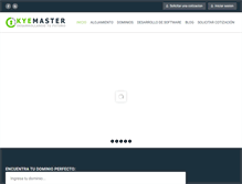Tablet Screenshot of kyemaster.com